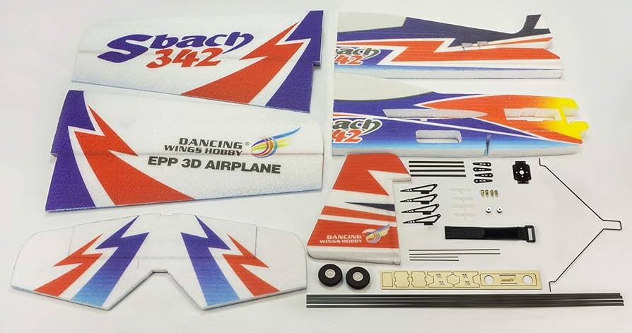 Sbach 342 EPP 3Dエアプレーン Sbach 342 EPP 3D Airplane with Brushless Motor and Propeller